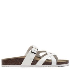 Madden Girl Shoes - Madden Girl Bartlet Thong Sandal White Madden Girl Shoes - Madden Girl Bartlet Thong Sandal White